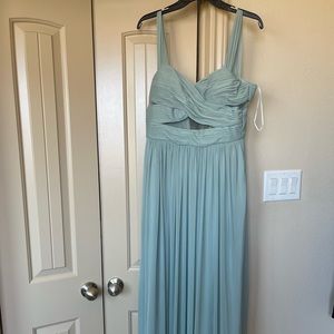 Floor length (bridesmaid) dress